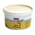 Mastic vitrier � l'huile de lin - 5kg soudal