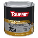 Mastic vitrier marron toupret pot 1 kg Mastic vitrier marron toupret pot 1 kg