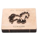 Matrice de dcoupe du cuir en forme de cheval, poinon, outil de moule artisanal pour papier et caoutchouc, ...