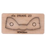 Matrice de découpe du cuir en forme de nœud papillon, poinçon, outil de moule artisanal 10. 5x5x2. 3cm ... Matrice de découpe du cuir en forme de nœud papillon, poinçon, outil de moule artisanal 10. 5x5x2. 3cm ...