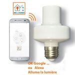 Mcl - douille connect�e wifi compatible google home et alexa