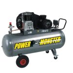 Mecafer compresseur 150 l 3hp bicylindre courroie 10 bars semi pro powermonster Mecafer compresseur 150 l 3hp bicylindre courroie 10 bars semi pro powermonster