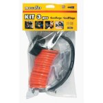 Mecafer compresseur d'air 6 l 1. 5hp 8 bars new vento avec 3 accessoires