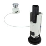 Mécanisme chasse d'eau à câble, double poussoir, nicoll Mécanisme chasse d'eau à câble, double poussoir, nicoll