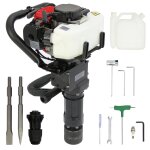 T - mech enfonce pieux pour panneaux, poteaux et piquets de clôture, pilon à poteau moteur essence à ... T - mech enfonce pieux pour panneaux, poteaux et piquets de clôture, pilon à poteau moteur essence à ...