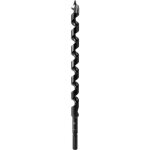 M�che � bois - spirale unique - queue 6 pans - Ø12x320 mm - ecolite fisch