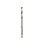 M�che h�lico�dale � bois rectifi�e hss � queue 6 pans 1 / 4 Ø 10mm longueur 133mm bosch 2608595524