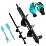 M�che tari�re jardin perceuse Ø 80 Ø 40 jardin foreuse outil de jardinage foret de jardin spirale outil ...