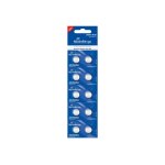 Mediarange - piles alcalines premium lr54 / ag10 - 1, 5v - 72 mah - lot de 10