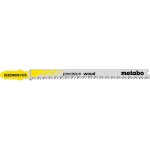 Metabo 5 lames de scie sauteuse, precision wood, 91 2, 2 mm, hcs - 623834000
