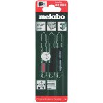 Metabo assortiment de lames de scies sauteuses, bois + mtal, 3 pices
