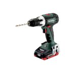 Metabo bs 18 lt perceuse - visseuse sans fil, 2x18v / 4ah lihd, chargeur asc 30 - 36 v, coffret - 602102800 ...