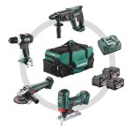 Metabo combo set sans fil construction 4. 3, 18v / 3x4, 0 ah - 685214000 Metabo combo set sans fil construction 4. 3, 18v / 3x4, 0 ah - 685214000