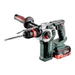 Metabo kha 18 ltx bl 24 quick marteau sans fil, 2x18v lihd, chargeur asc 30 - 36 v, coffret, avec mandrin ...