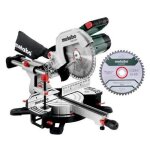 Metabo kit pour scie  onglet kgs 254 m + 2me lame de scie en mtal dur (613254900)
