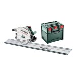 Metabo kt 18 ltx 66 bl - scie circulaire plongeante li - ion 18v (machine seule) incl. rail de guidage ...