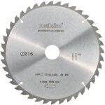 Metabo lame de scie circulaire hw / ct 216 x 30 x 2, 4 / 1, 8