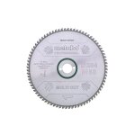 Metabo lame de scie hw / ct 254x2, 4 / 18 x 30, 80fz / tz 5neg