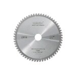 Metabo lame de scie  multi cut - classic , 254x2, 6 / 1, 8x30 z60 fz / tz 5neg - 628285000