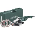 Metabo meuleuse - 230 mm wep 2200 - 230 + coffret + 2 disques diamants