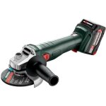 Metabo meuleuse d'angle sans fil w 18 l 9 - 125, 18 / 2x4ah - 602247510
