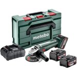 Metabo meuleuse d'angle sans fil w 18 l 9 - 125 quick set, 18 v / 4ah - 602249960 Metabo meuleuse d'angle sans fil w 18 l 9 - 125 quick set, 18 v / 4ah - 602249960