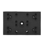 Metabo patin pour ponceuse avec fermeture velcro, 80 x 133 mm, powermaxx sra 12 bl - 635204000