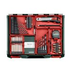 Metabo perceuse - visseuse sans fil bs 18 l, set 18 v, 2 batteries 2 ah, atelier mobile (602321710)