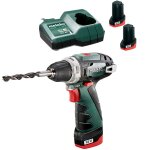 Metabo powermaxx bs basic - set perceuse visseuse li - ion 10. 8v (2x batterie 2. 0ah) - 34nm