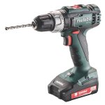 Metabo sb 18 l perceuse  percussion sans fil, 2x18v / 2ah li - ion, chargeur sc 60 plus, coffret - 602317500 ...