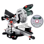 Metabo scie à onglet radiale kgs 216 m 1500w + 2ème lame - 613216900 Metabo scie à onglet radiale kgs 216 m 1500w + 2ème lame - 613216900
