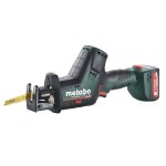 Metabo scie sabre sans fil powermaxx sse 12 bl, coffret, 12v 2x2ah li - ion + sc 30 - 602322500