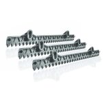M�tre de cr�maill�re suppl�mentaire (3 x 33 cm) pour portail coulissant - compatible avec les moteurs ...