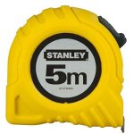 Mètre ruban stanley 5m - 19mm (vrac) stanley - 3253561304972 Mètre ruban stanley 5m - 19mm (vrac) stanley - 3253561304972