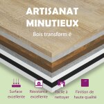 Meuble pour machine à laver chêne marron 64x25, 5x190 cm vidaxl vidaxl Meuble pour machine à laver chêne marron 64x25, 5x190 cm vidaxl vidaxl