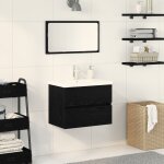 Meuble sous lavabo vidaxl avec bassin intégré chêne noir bois d'ingénierie, meuble sous lavabo vidaxl ... Meuble sous lavabo vidaxl avec bassin intégré chêne noir bois d'ingénierie, meuble sous lavabo vidaxl ...