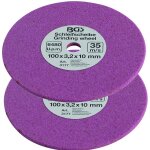 Meules de 3, 2 mm pour affuteuse de chaine de tronconneuse - lot de 2