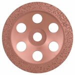 Meule assiette au carbure 180 x 22, 23 mm moyen, surface plate 1pc