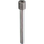 Meule diamant�e sur tige cylindrique dzy, Ø x hauteur : 12 x 8 mm, long. de la queue 52 mm, Ø de tige ...