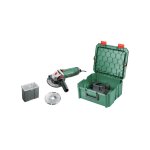 Meuleuse 1 angulaire pws 850 - 125 bosch + 2 accessoires + 1 boîte à outils systembox - 06033a270a Meuleuse 1 angulaire pws 850 - 125 bosch + 2 accessoires + 1 boîte à outils systembox - 06033a270a