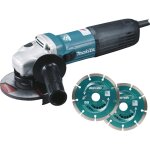 Meuleuse  125 mm 1400 w ( kit d'accessoires) makita - ga5040cjd