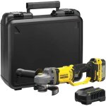 Meuleuse 125 mm - lithium 18v - 1 batterie 4ah - stanley fatmax v20 - sfmcg400m1k - qw Meuleuse 125 mm - lithium 18v - 1 batterie 4ah - stanley fatmax v20 - sfmcg400m1k - qw
