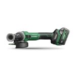 Meuleuse Ø125mm 18v � 5ah - hikoki - brushless avec interrupteur autobloquant - 2 batteries 5. 0ah - ...