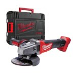 Meuleuse d'angle 125mm fuel 18v milwaukee m18cag125x - 0 en coffret - machine nue
