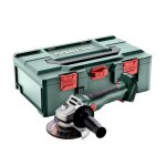 Meuleuse d'angle 18v 125 mm (produit seul) w 18 l bl 9 - 125 dans metabox - metabo 602374840