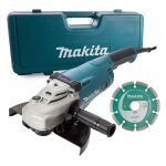 Meuleuse d'angle ?230mm 2200w avec disque diamant et coffret - makita ga9020kd