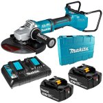 Meuleuse d'angle  batterie 2x18v (36v) li - ion 2x5ah 230mm dga901t2u1 makita