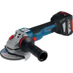 Meuleuse d'angle gws 18 v - 10 c version solo (machine seule) en coffret l - boxx - bosch - 06019g3100 ...