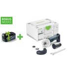 Meuleuse d'angle sans fil agc 18 - 125 eb - basic sans batterie ni chargeur - festool - 578367