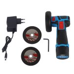 Meuleuse d'angle sans fil, mini outil de meulage lectrique portable, rechargeable, sans balais, prise ...